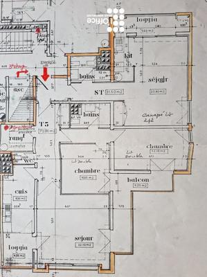 Appartement - 105 m² - 5 pièces