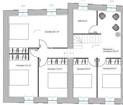 Maison - 155 m² - 7 pièces
