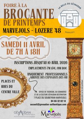 Foire à la brocante de printemps