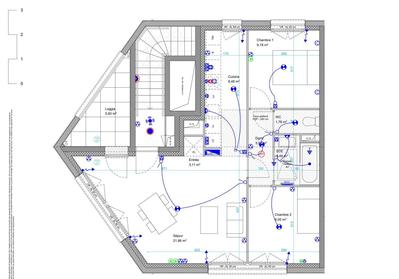 Appartement - 60 m² - 3 pièces