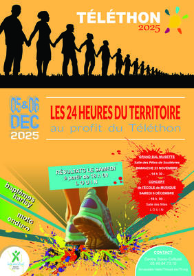 Diverses animations dans le cadre du Téléthon