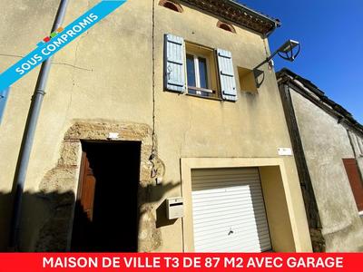 Maison de ville - 87 m² - 3 pièces