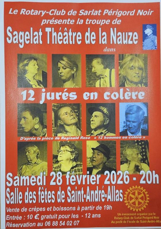 Théâtre : "12 Jurés en colère"