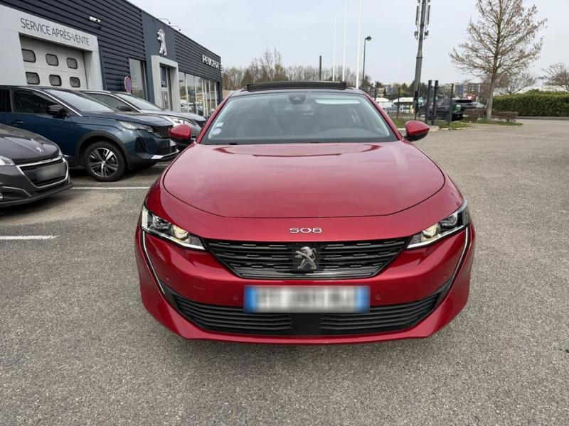 Peugeot 508 II 1.6 180 s&amp;S Boite Automatique Allure Toit Ouvrant Electrique/Pack Night Vision/Peinture Vernis Rouge Ultimate/ 58 182km