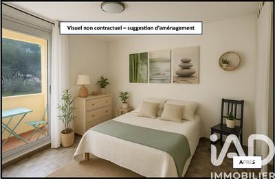 Appartement - 18 m² - 1 pièce