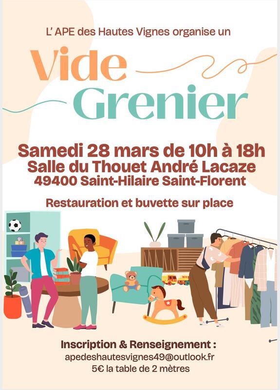 Vide grenier de l'ape des hautes vignes
