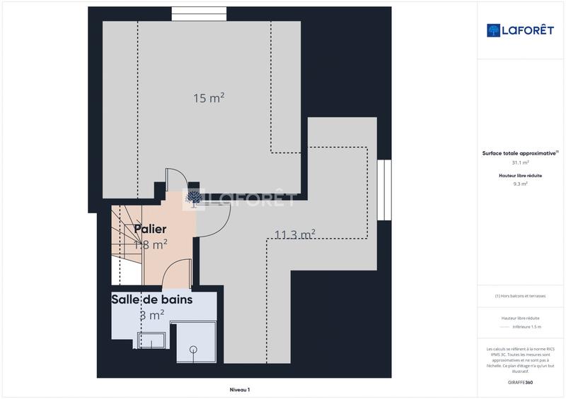 Appartement - 75 m² - 4 pièces