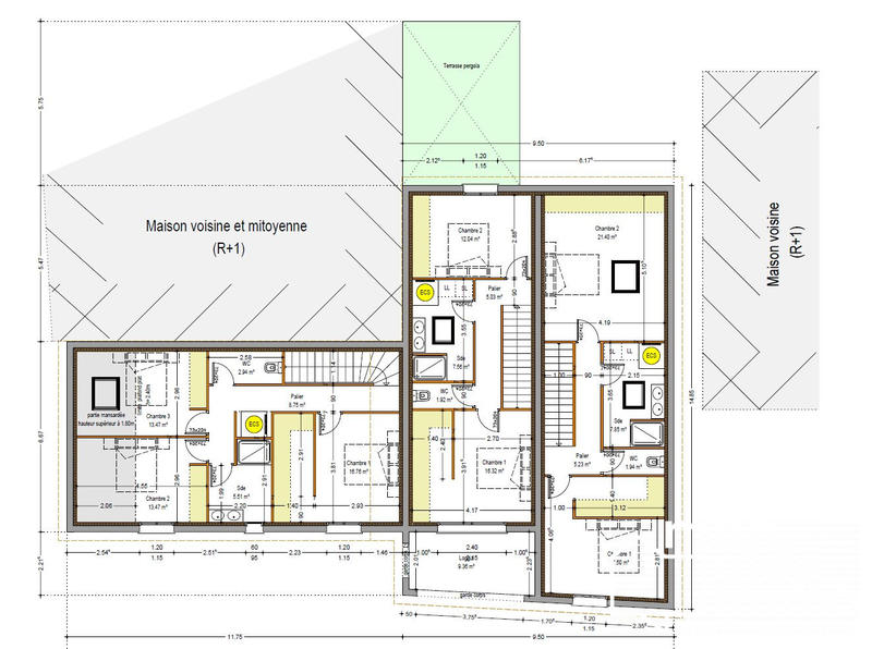 Maison - 250 m² - 10 pièces