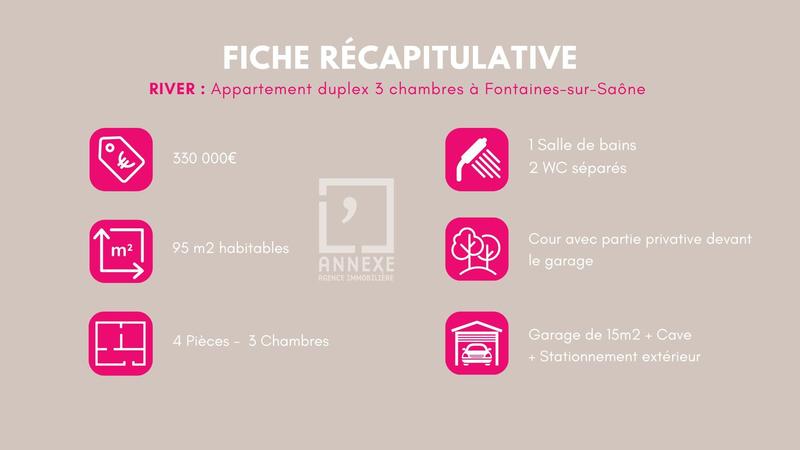 Appartement - 95 m² - 4 pièces