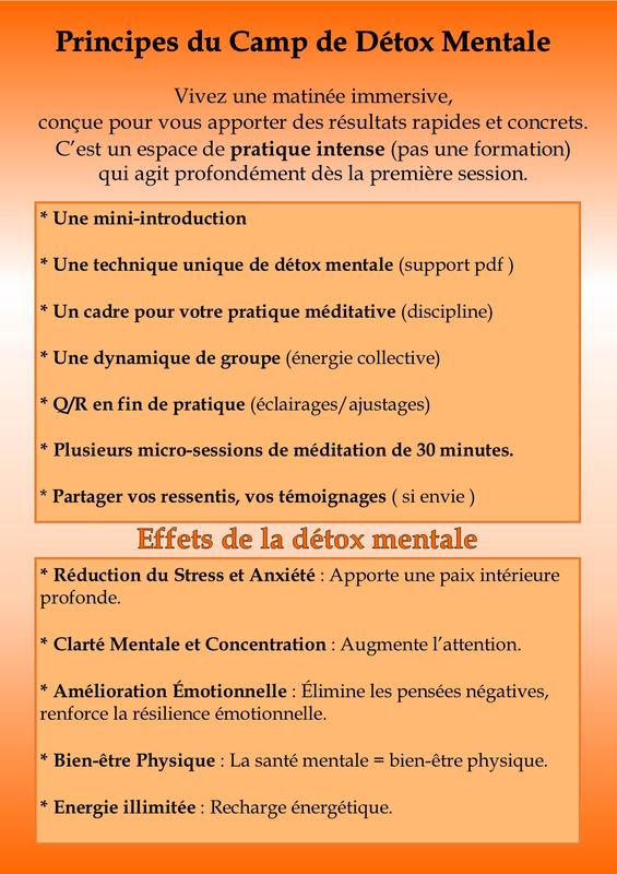 La Fabrik : Camps détox mentale