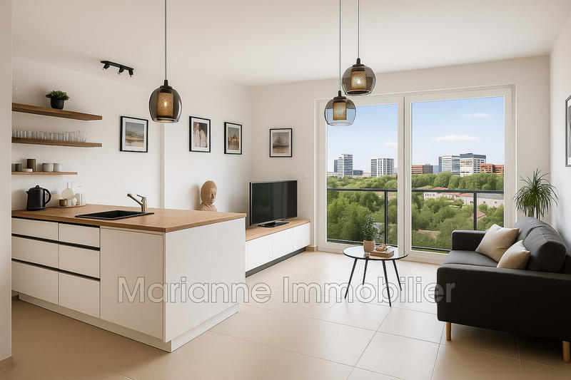 Appartement - 46 m² - 2 pièces