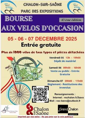 Bourse aux vélos d'occasion
