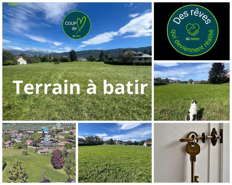 Terrain constructible - 629 m²