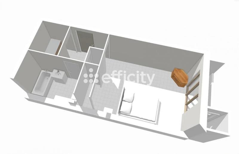 Appartement - 30 m² - 2 pièces