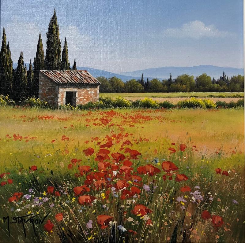 Exposition : Michel Stavron – Paysages et natures mortes