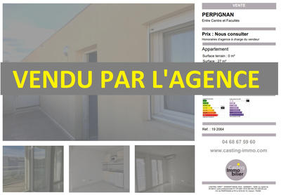 Appartement - 27 m² - 2 pièces