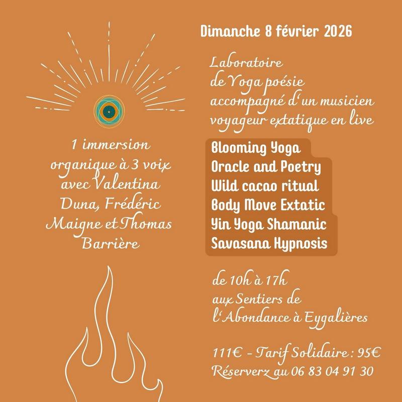 Atelier de yoga poésie "In the mood for us"