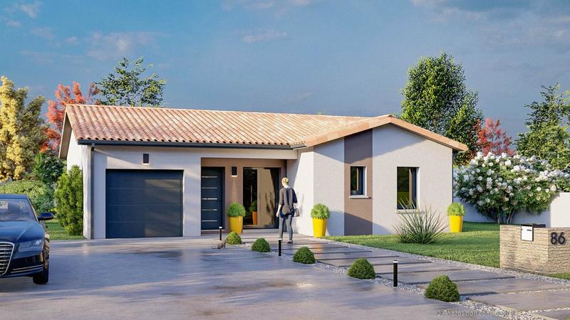 Maison - 86 m² - 5 pièces