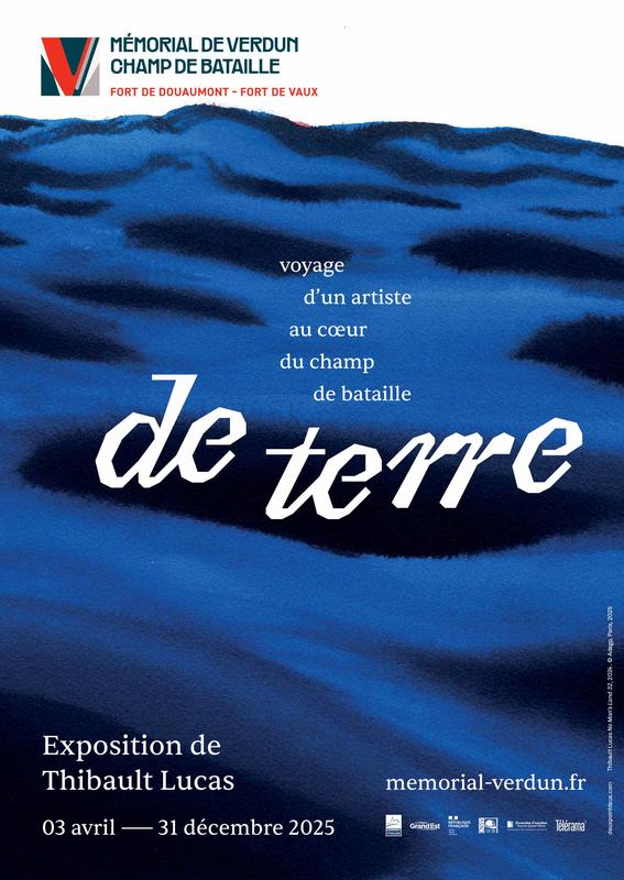 Exposition de terre - voyage d'un artiste au cœur du champ de bataille