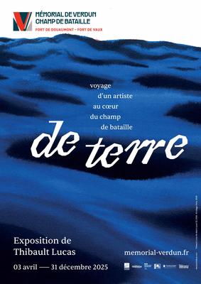 Exposition de terre - voyage d'un artiste au cœur du champ de bataille