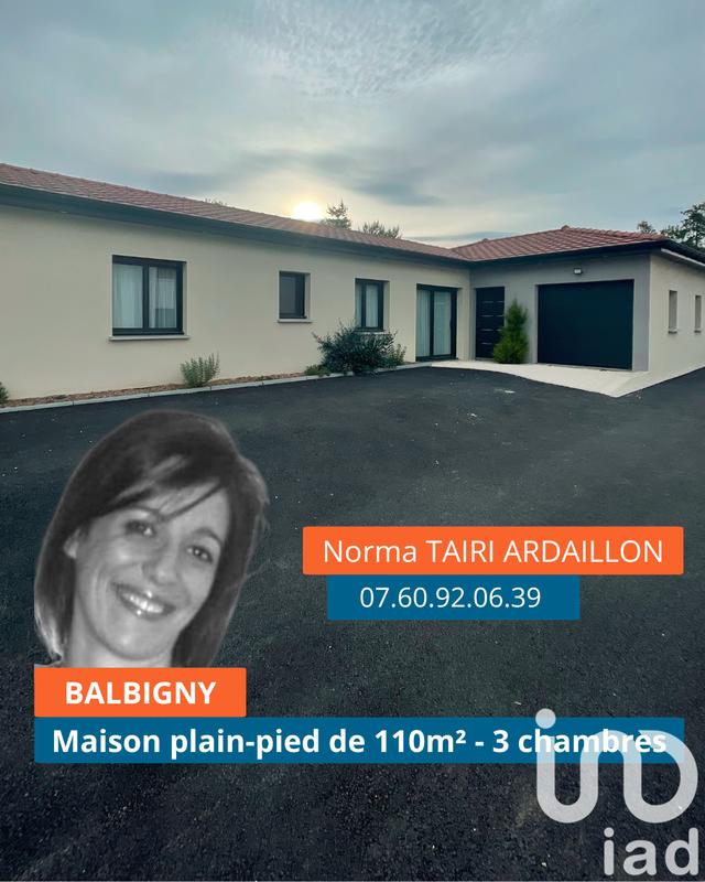 Maison - 120 m² - 4 pièces