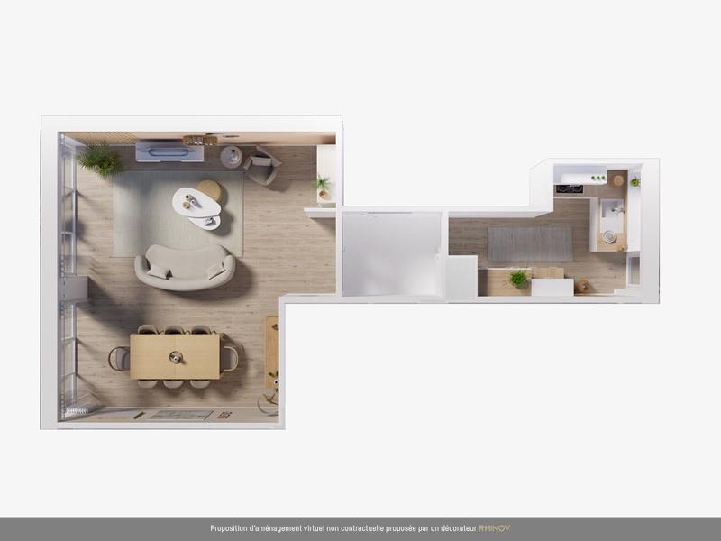 Appartement - 96 m² - 4 pièces