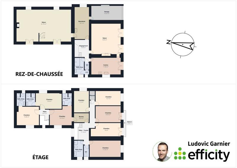 Maison - 290 m² - 10 pièces