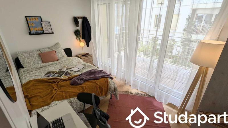 Chambre - 19 m² - 1 pièce