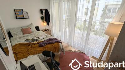 Chambre - 19 m² - 1 pièce