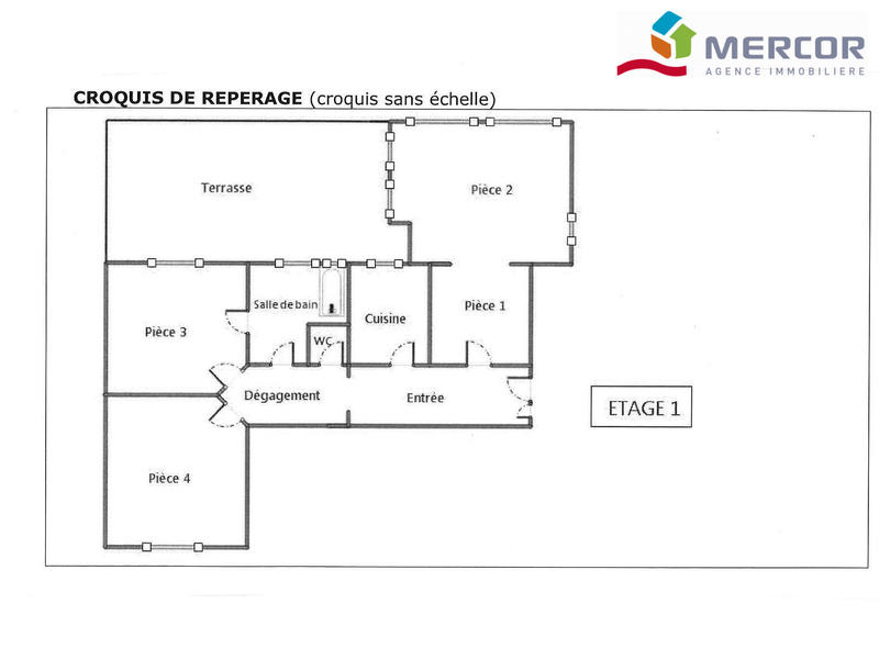 Appartement - 113 m² - 3 pièces