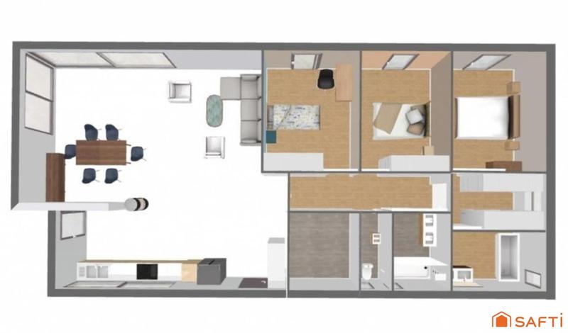 Maison - 135 m² - 4 pièces