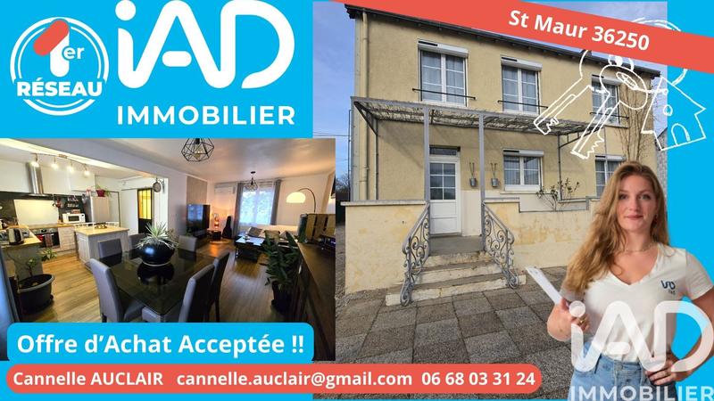 Maison - 116 m² - 6 pièces