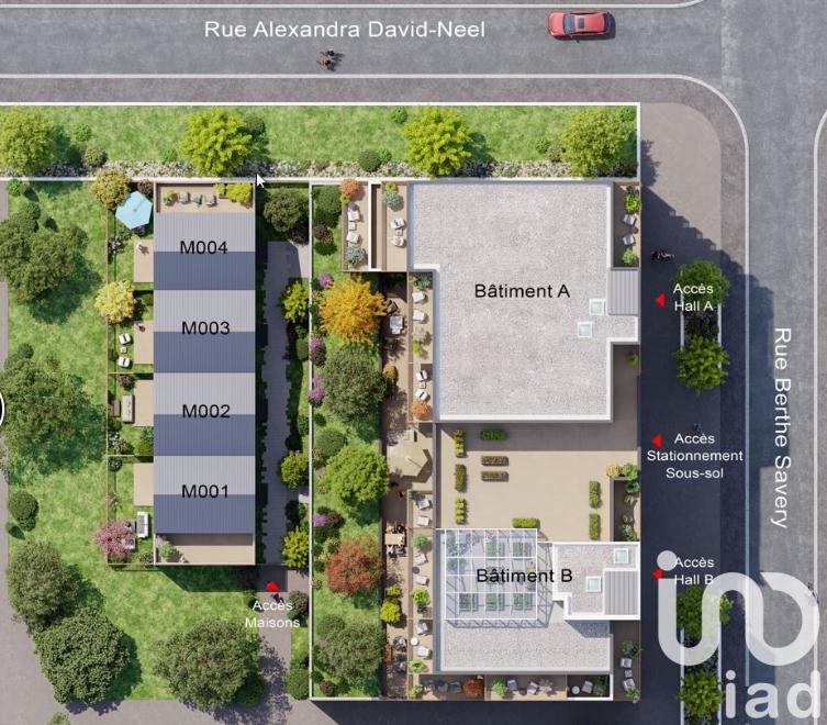 Appartement - 65 m² - 3 pièces