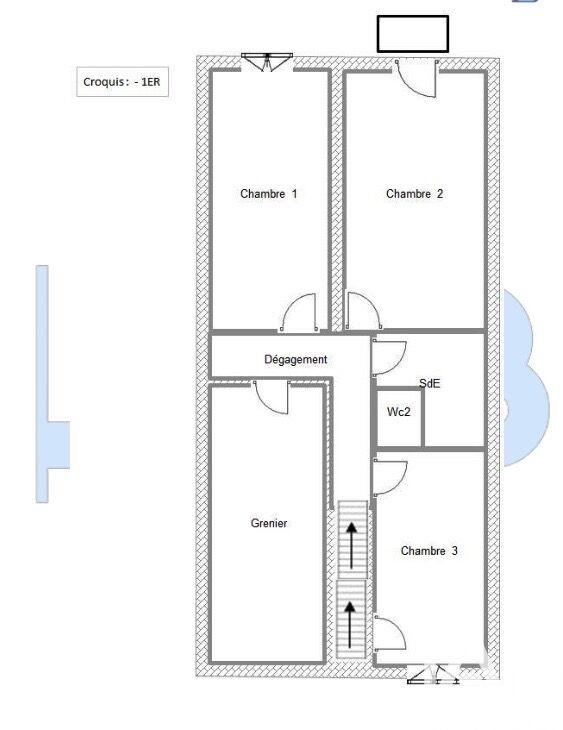 Maison de village - 112 m² - 4 pièces