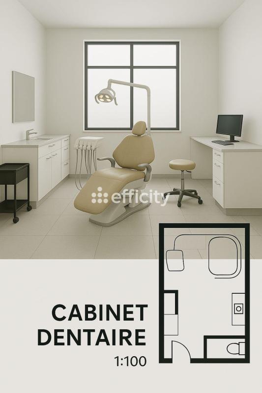 Bureau - 86 m² - 4 pièces