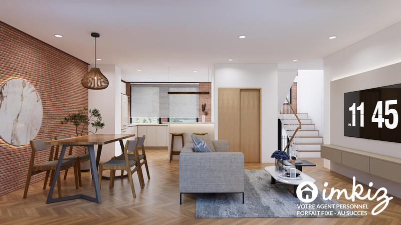 Maison - 89 m² - 4 pièces