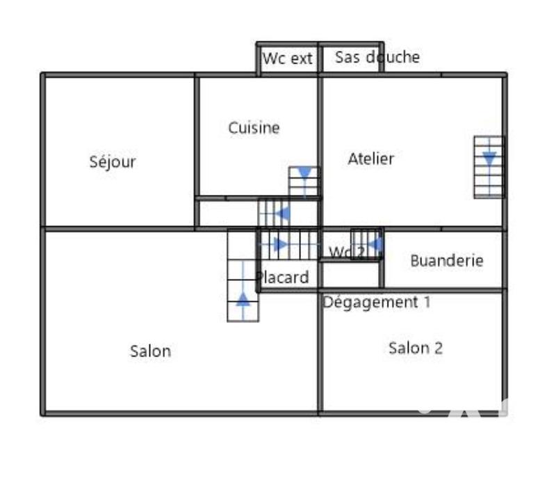 Maison - 252 m² - 12 pièces