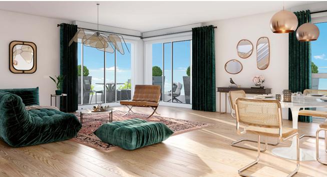 Appartement - 84 m² - 3 pièces