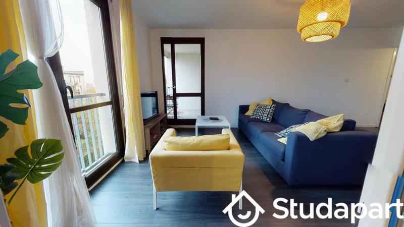 Chambre - 12 m² - 1 pièce