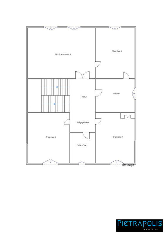 Maison ancienne - 178 m² - 7 pièces