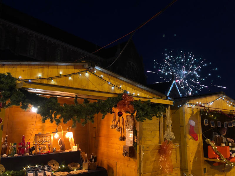 Marché de noël traditionnel