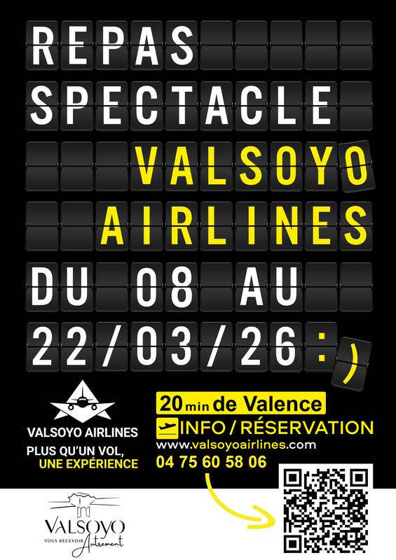 Valsoyo Airlines : repas-spectacle pour une immersion inoubliable