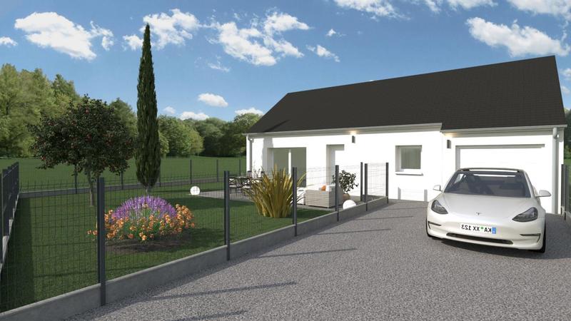 Maison - 76 m² - 5 pièces