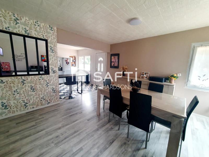 Maison - 107 m² - 7 pièces