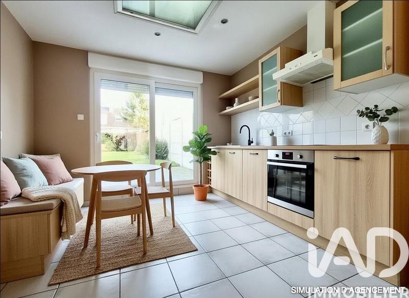 Maison de ville - 87 m² - 4 pièces