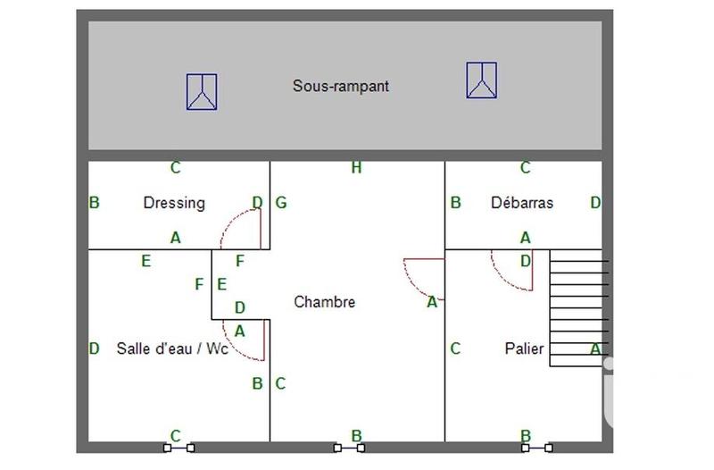 Maison de village - 90 m² - 4 pièces