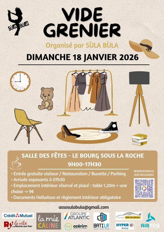 Vide grenier de l'association sùla bùla