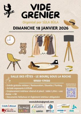 Vide grenier de l'association sùla bùla