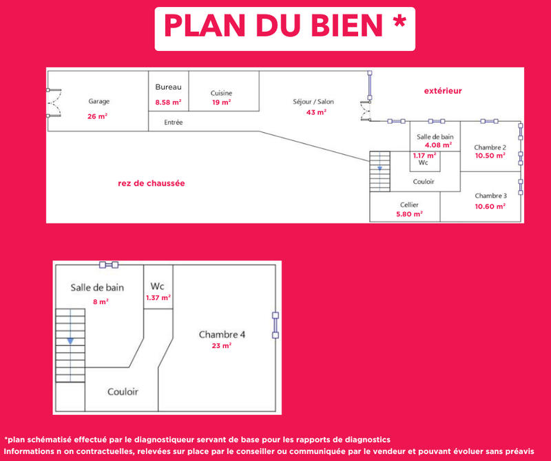 Maison - 159 m² - 5 pièces