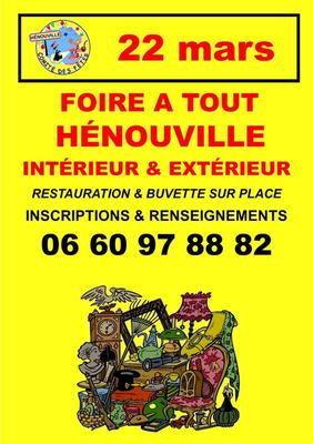 Foire à tout printemps